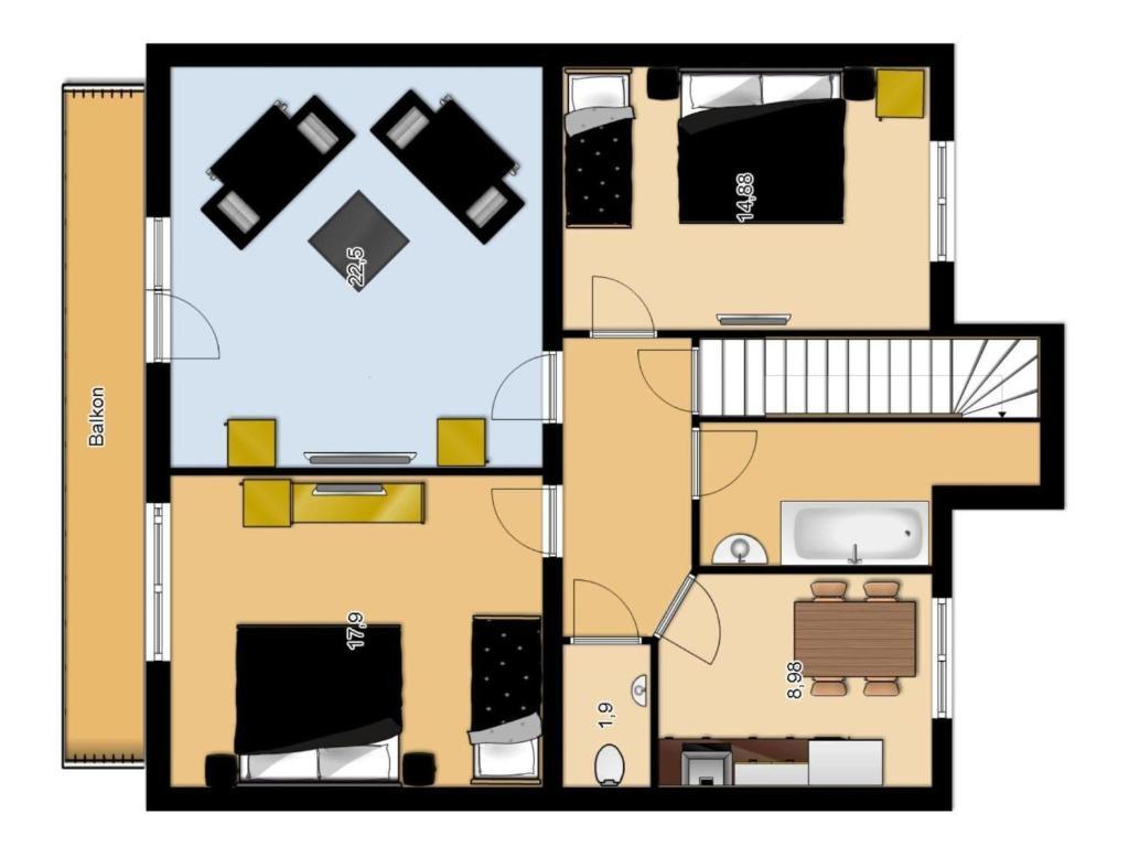 Appartement Popelka Saalfelden Номер фото